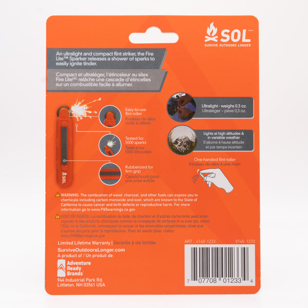 Sol Fire Lite Micro Sparker 2 Pack