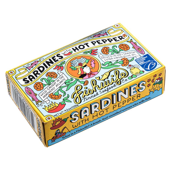 Fishwife Sardines with Hot Pepper