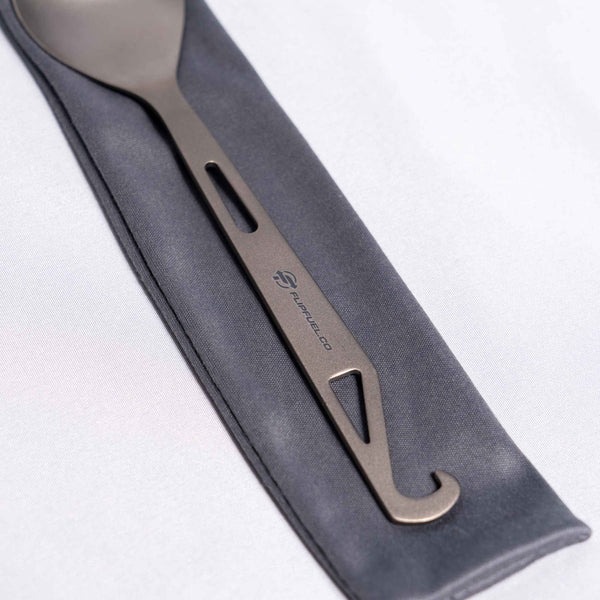 FlipFuel® Titanium Spork