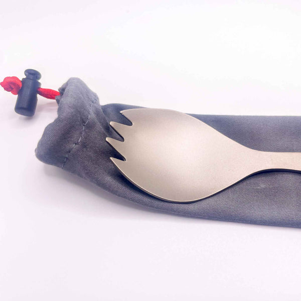 FlipFuel® Titanium Spork