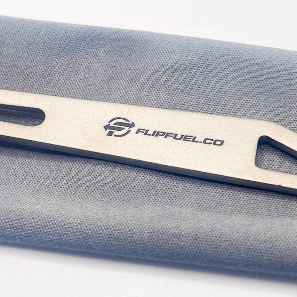 FlipFuel® Titanium Spork