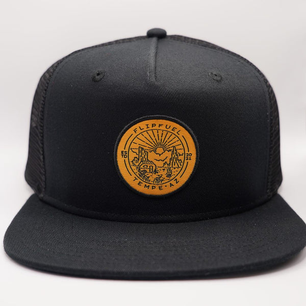 Chino Cotton Twill Snapback Trucker Hat