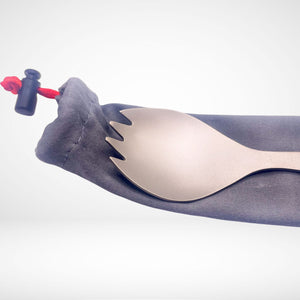 FlipFuel® Titanium Spork