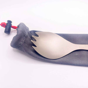 FlipFuel® Titanium Spork