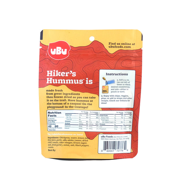 Hiker's Hummus by uBu Foods