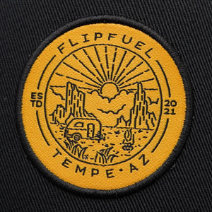 Chino Cotton Twill Snapback Trucker Hat